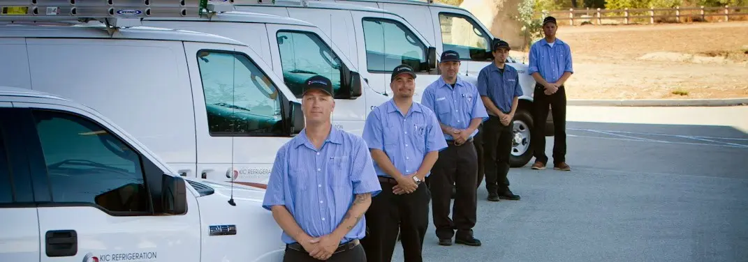 KIC Refrigeration crew ready for Mini Split Repair jobs across Aptos